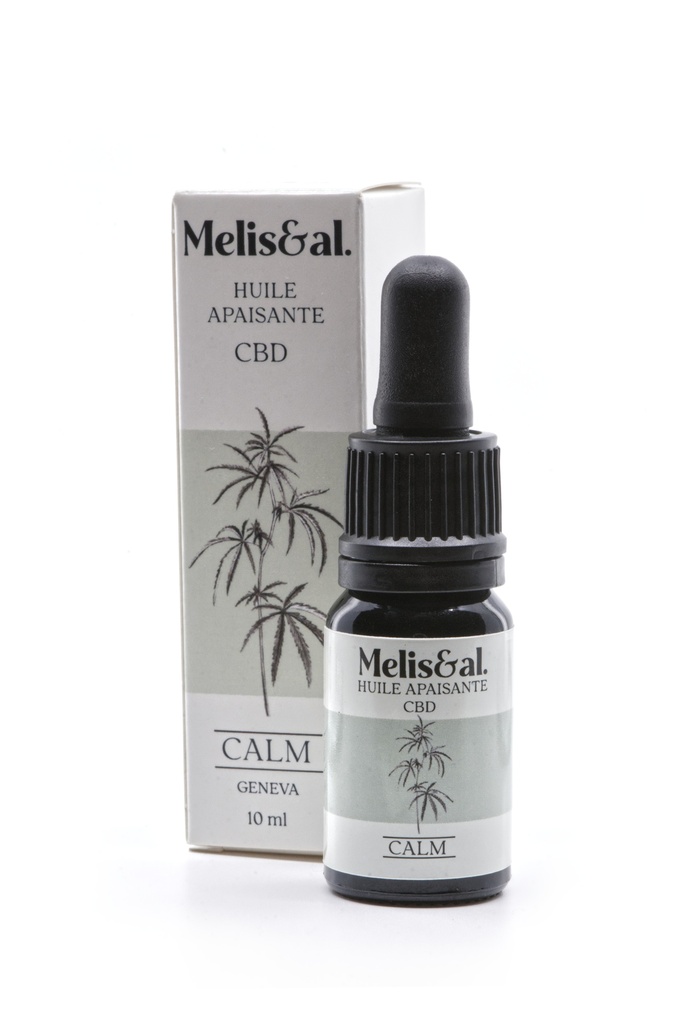 MelisetAl Huile Calm CBD CBDa Boite