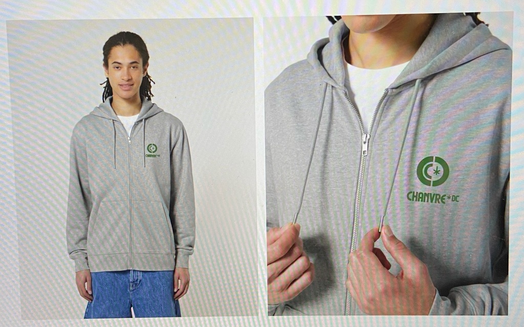 Chanvre DC Sweat Zippé