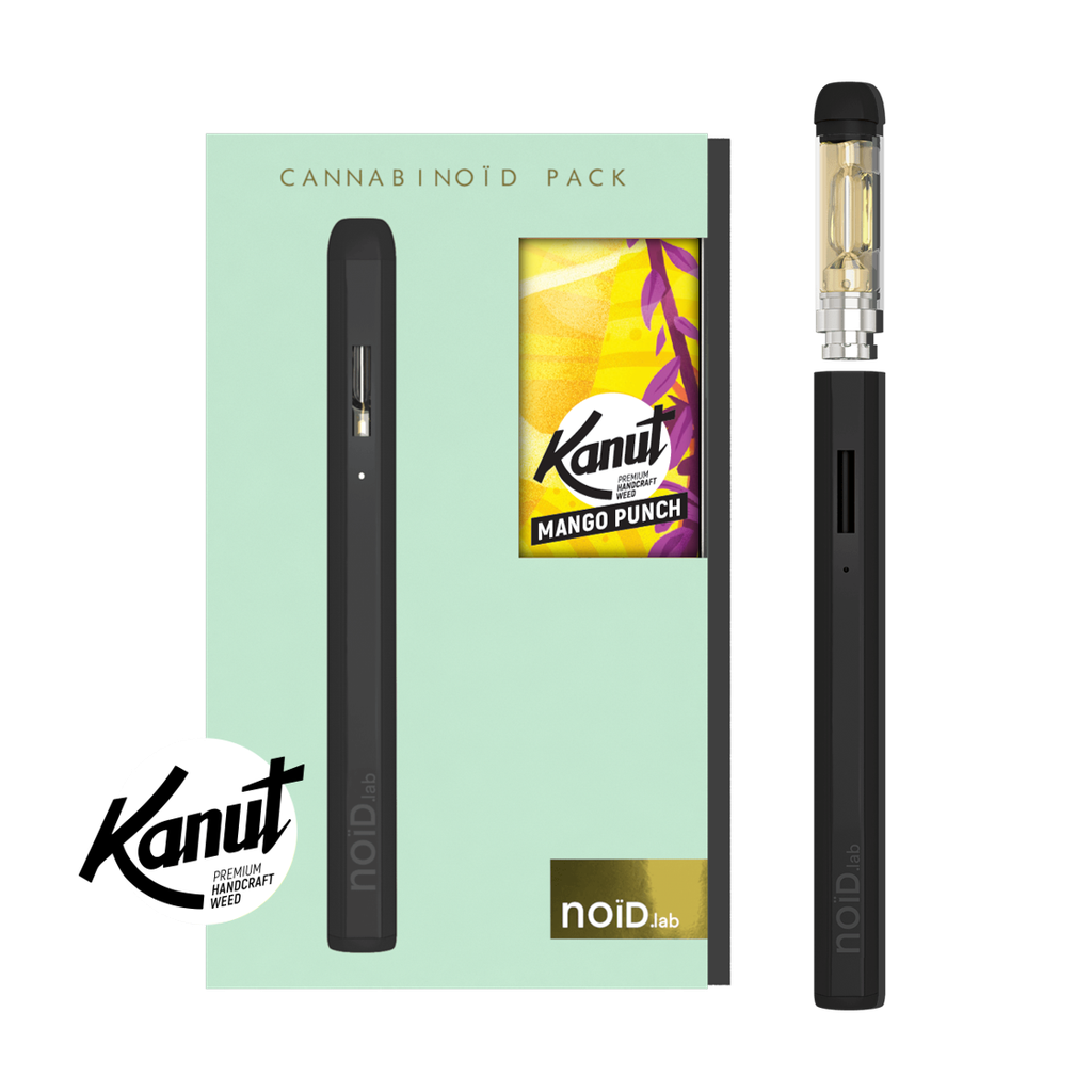 KANUT Pack Noïd e-liquide CBD Mango Punch 10ml